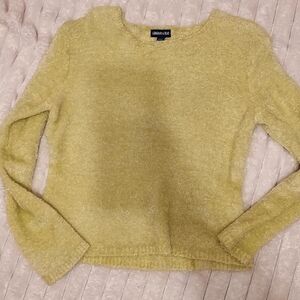 Y2K Limited Too Green Metallic Sweater